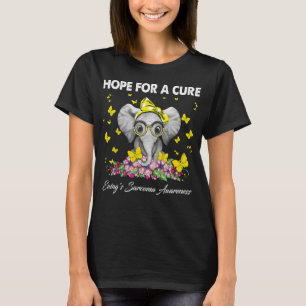 Hoffnung auf eine Heilung Ewings Sarcoma Bewusstse T-Shirt