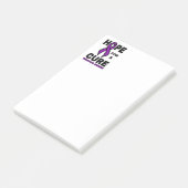 Hoffnung auf eine Heilung... Fibro Post-it Klebezettel (angewinkelt)