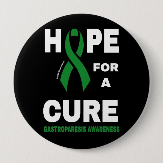 Hoffnung auf eine Heilung...Gastroparesis Button (Vorderseite)