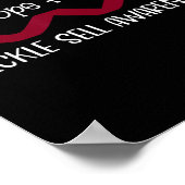 Hoffnung auf eine Heilung - Monat der Aufklärung ü Poster (Ecke)