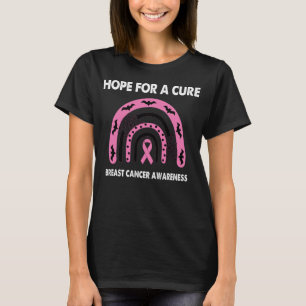 Hoffnung auf eine Heilung Rainbow Breast Cancer Aw T-Shirt