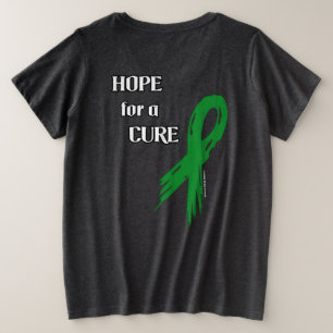 Hoffnung auf eine Heilung/Torn Ribbon...C Diff Große Größe T-Shirt