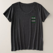 Hoffnung auf eine Heilung/Torn Ribbon...C Diff Große Größe T-Shirt (Design vorne)