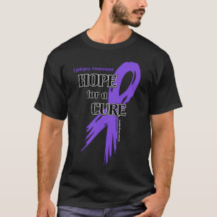 Hoffnung auf eine Heilung/Torn Ribbon...Epilepsie T-Shirt