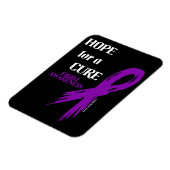 Hoffnung auf eine Heilung/Torn Ribbon...Fibro Magnet (Linke Seite)