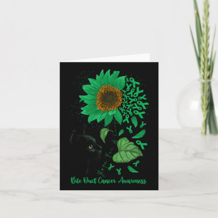 Hoffnung auf eine Katzenkur und Sonnenblumenkrebs Karte