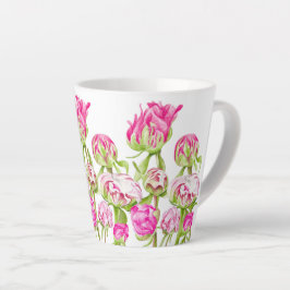 Hoffnung auf eine kleine Latte-Tasse Milchtasse