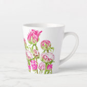 Hoffnung auf eine kleine Latte-Tasse Milchtasse (Rechts)