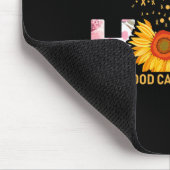 Hoffnung auf eine Welt mit Kinderkrebs Mousepad (Ecke)