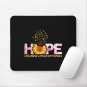 Hoffnung auf eine Welt mit Kinderkrebs Mousepad (Mit Mouse)