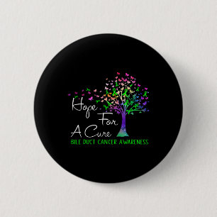 Hoffnung auf einen Heilschlamm Krebs Aufklärungsba Button