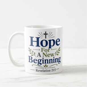 Hoffnung auf einen neuen Anfang Religiöser Hoffnun Kaffeetasse