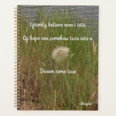 Hoffnung auf einen Traum Planer (Vorderseite)