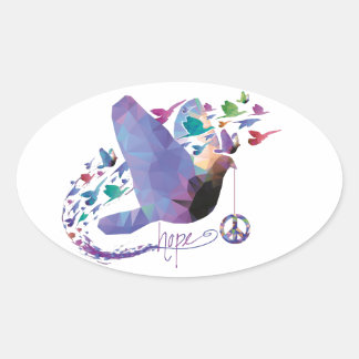 Hoffnung auf Frieden - Sticker