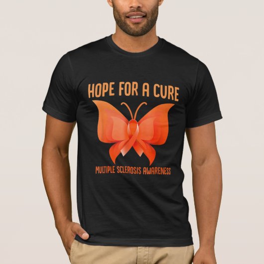 Hoffnung auf Heilung durch Multipler Sklerose T-Shirt (Vorderseite)