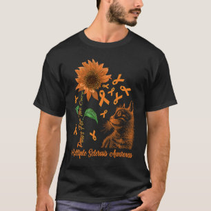 Hoffnung auf Heilung Katze & Sonnenblume Multiple  T-Shirt