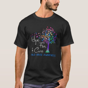 Hoffnung auf Heilung Kindermissbrauch-Bewusstseins T-Shirt
