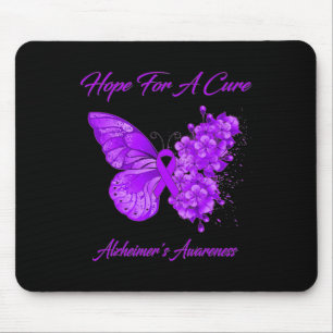 Hoffnung auf Heilung Lila Schmetterling Heimerheim Mousepad