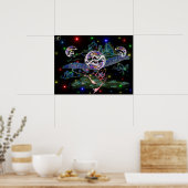 Hoffnung auf helfende Hand Poster (Küche)