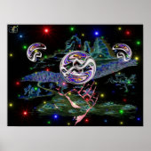 Hoffnung auf helfende Hand Poster (Vorne)