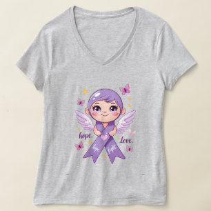 Hoffnung auf Kampf gegen den Bauchspeicheldrüsenkr T-Shirt