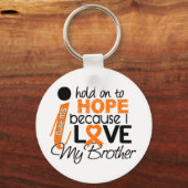 Hoffnung auf MS-Multiple Sklerose meines Bruders Schlüsselanhänger (Vorderseite)