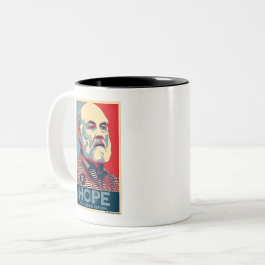 Hoffnung auf Parking Reform Tasse (Vorderseite Links)