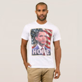 HOFFNUNG - Barack Obama 2008 T-Shirt (Vorne ganz)