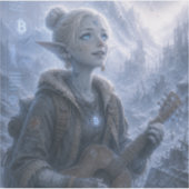 Hoffnung / Barde / Gefrorene Grenze Aufkleber (Vorderseite)