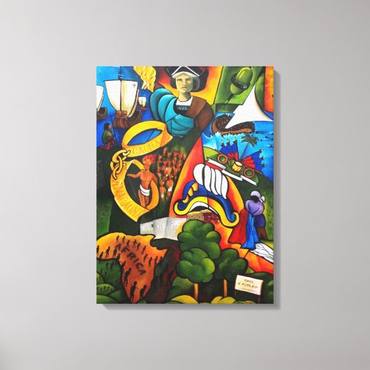 Hoffnung bei Sonnenaufgang 2007 Leinwanddruck (Vorderseite)