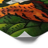 Hoffnung bei Sonnenaufgang 2007 Poster (Ecke)