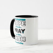 Hoffnung Beten wünscht...POTS Tasse (Vorderseite Links)