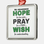 Hoffnung Beten wünscht...TBI Ornament Aus Metall (Links)