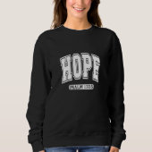 Hoffnung, Bibelverse Sweatshirt (Vorderseite)