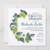 Hoffnung, Bier-Polterabend Einladung (Vorderseite)