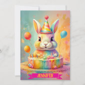 " HOFFNUNG BIRTHDAY LIGHT " EINLADUNG (Vorderseite)