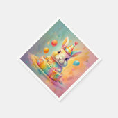 " HOFFNUNG BIRTHDAY LIGHT " SERVIETTE (Ecke)