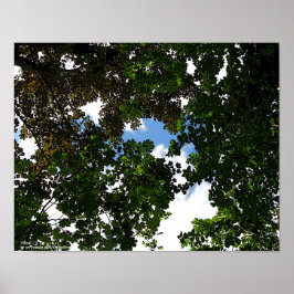 HOFFNUNG - blauer Himmel kommt Poster