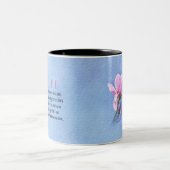 Hoffnung blühen zweifarbige tasse (Mittel)