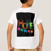 Hoffnung blüht T-Shirt (Rückseite)