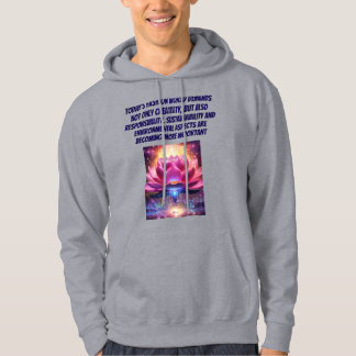 Hoffnung Blüten in der Nachhaltigkeit kultivieren  Hoodie