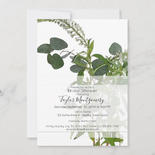 "Hoffnung" Botanische Aquarellmalerei mit Eukalypt Einladung