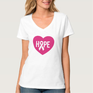 Hoffnung Brustkrebs T-Shirt