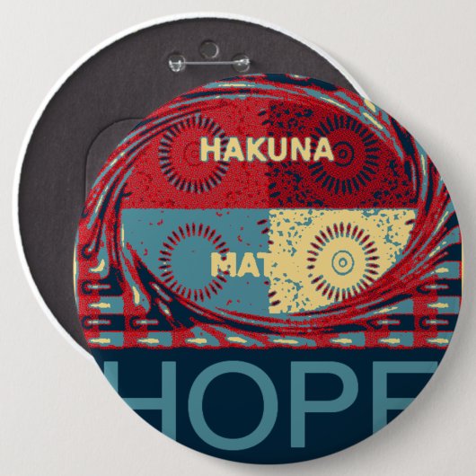 Hoffnung Button (Vorne & Hinten)