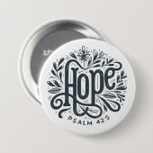 Hoffnung Button (Vorne & Hinten)