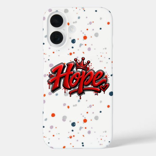 Hoffnung Case-Mate iPhone Hülle (Rückseite)