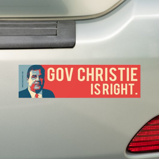 Hoffnung Chris Christie Autoaufkleber (Auf Auto)