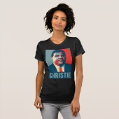 Hoffnung Chris Christie T-Shirt (Vorne ganz)