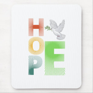 Hoffnung - Christliche Fanmousepads und Schreibtis Mousepad