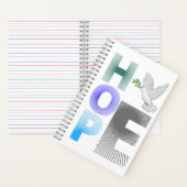 Hoffnung - Christliche Glaubenshefte Notizblock (Innen)